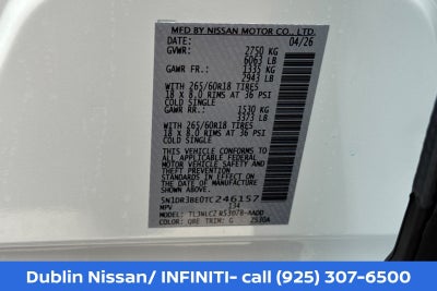 2026 Nissan Pathfinder Rock Creek