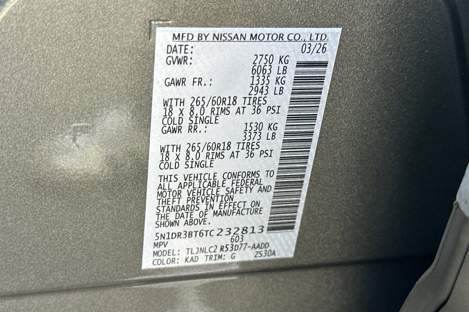 2026 Nissan Pathfinder Rock Creek