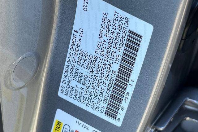 2025 Honda Civic Sport SPORT HATCHBACK