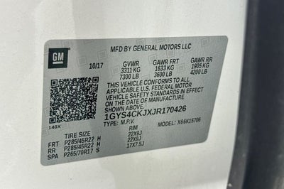 2018 Cadillac Escalade Premium Luxury