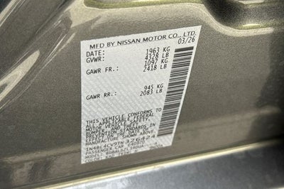 2026 Nissan Altima SR