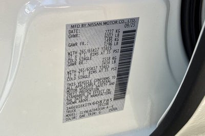 2026 Nissan Frontier Crew Cab SV