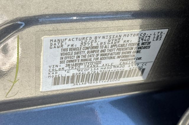 2026 Nissan Sentra S