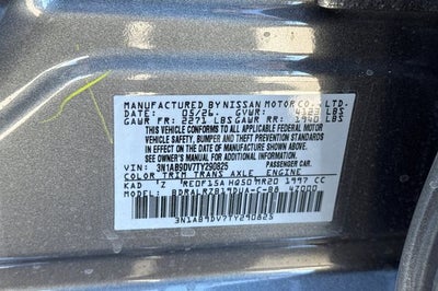 2026 Nissan Sentra SR