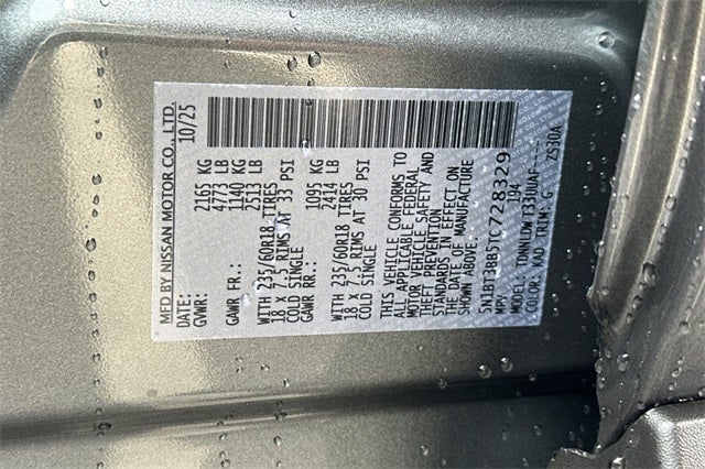 2026 Nissan Rogue SV