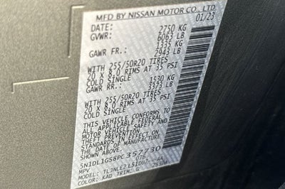 2023 INFINITI QX60 Sensory