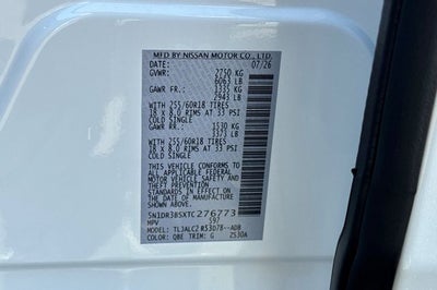2026 Nissan Pathfinder SV