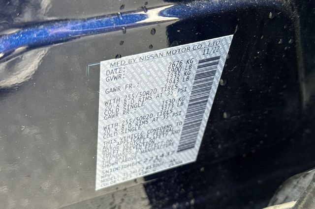 2023 Nissan Pathfinder Platinum PLAINUM