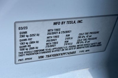 2023 Tesla Model Y Performance