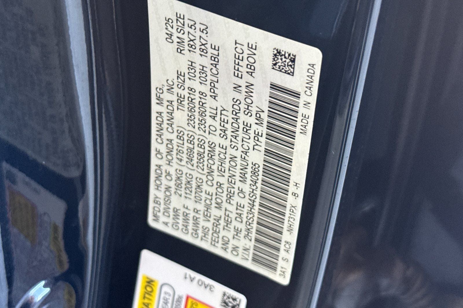 2025 Honda CR-V EX EX