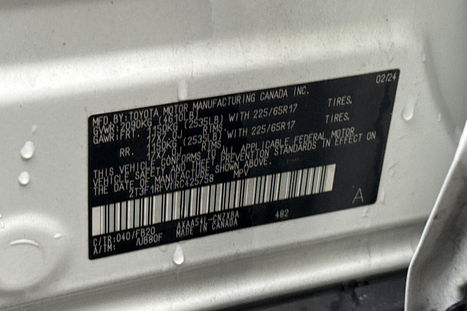 2024 Toyota RAV4 LE