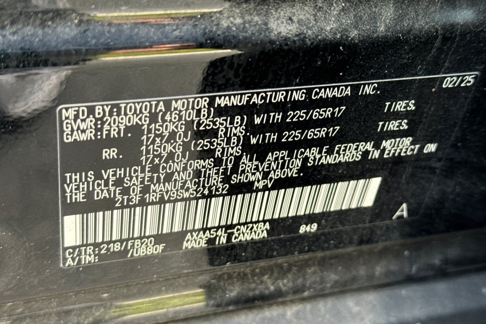 2025 Toyota RAV4 LE LE