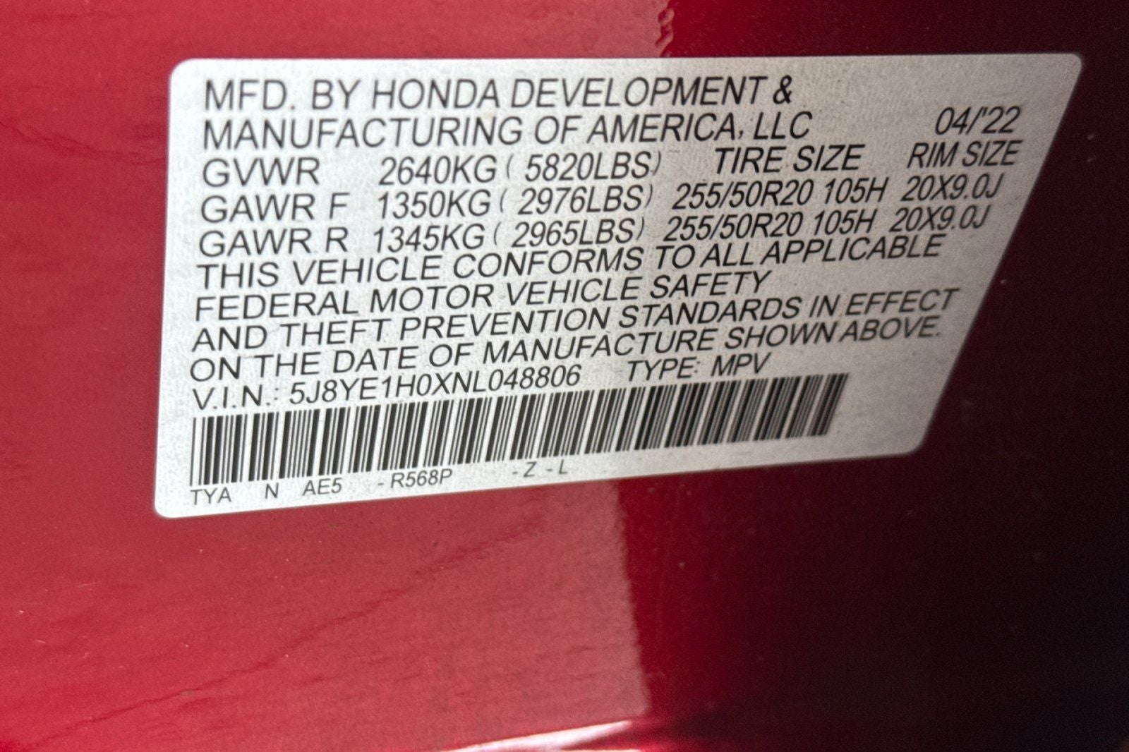 2022 Acura MDX A-Spec SH-AWD