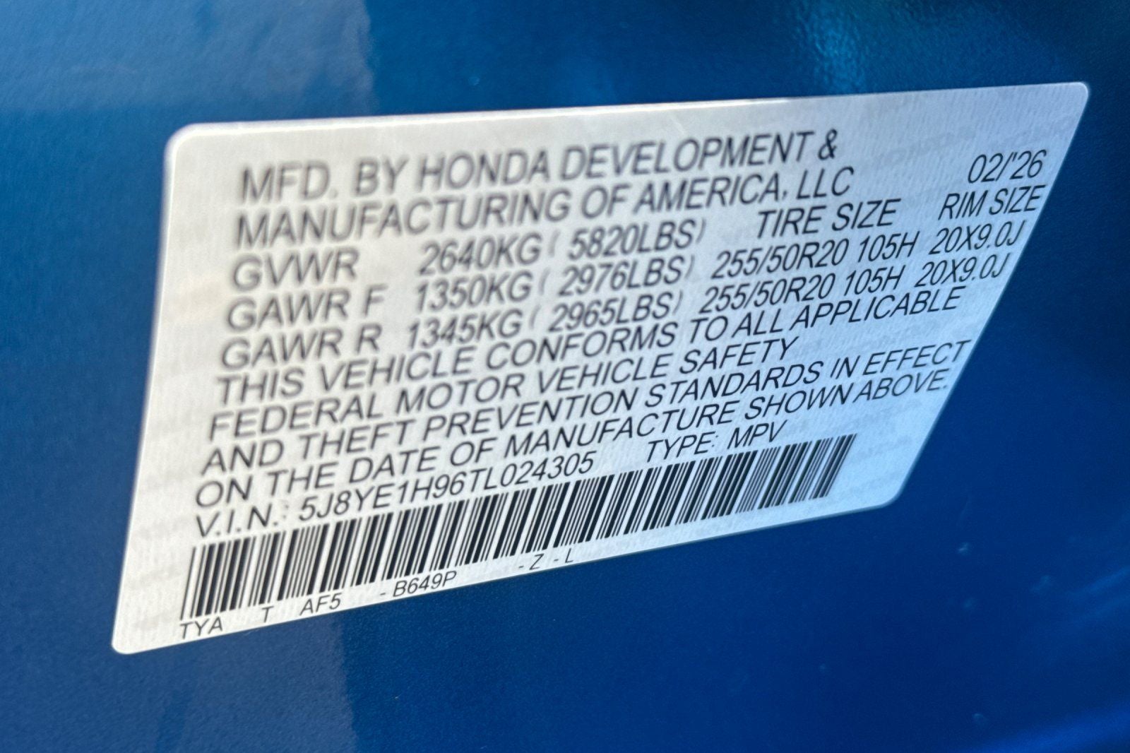 2026 Acura MDX A-Spec with Advance Package