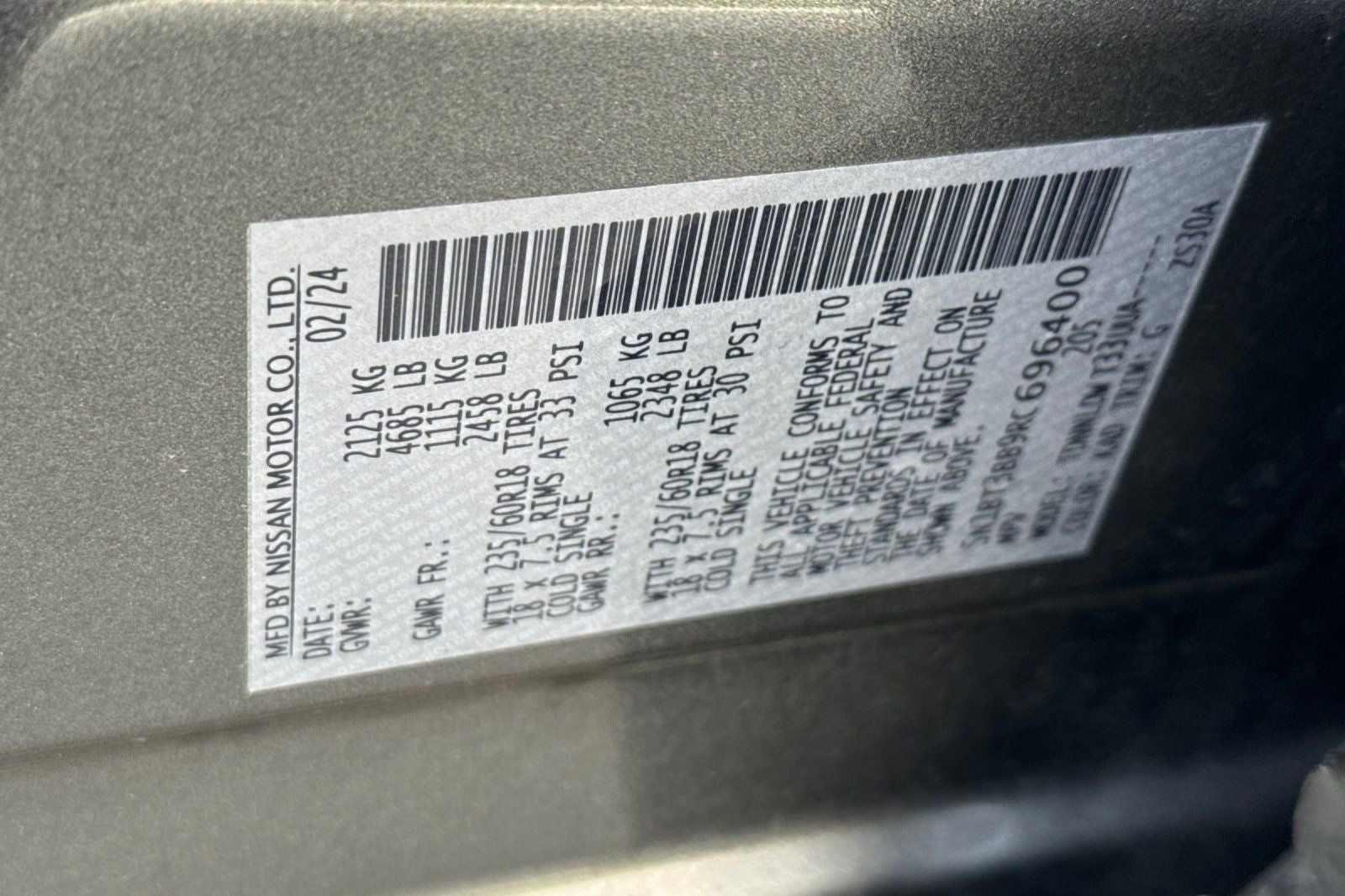 2024 Nissan Rogue SV