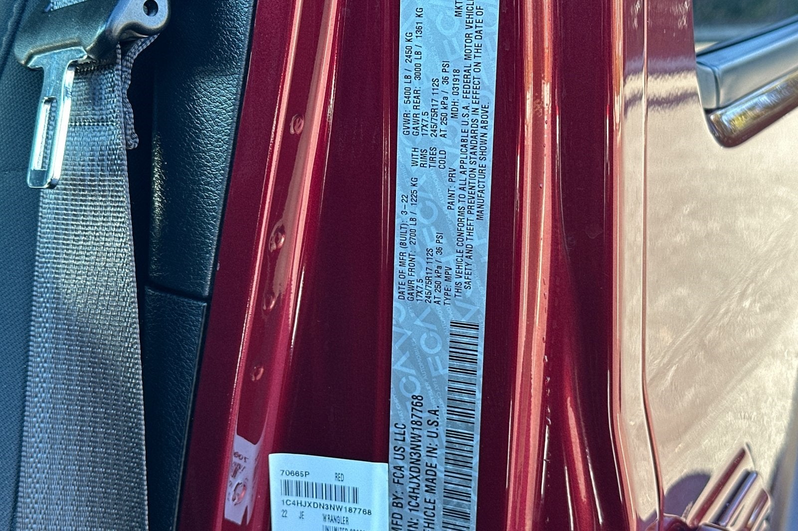 2022 Jeep Wrangler Unlimited Sport S