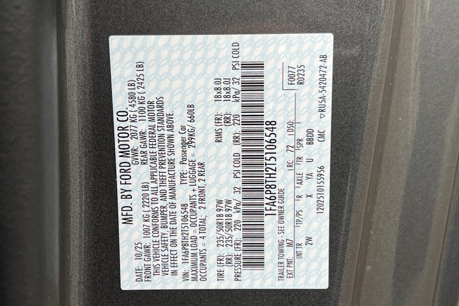 2026 Ford Mustang EcoBoost