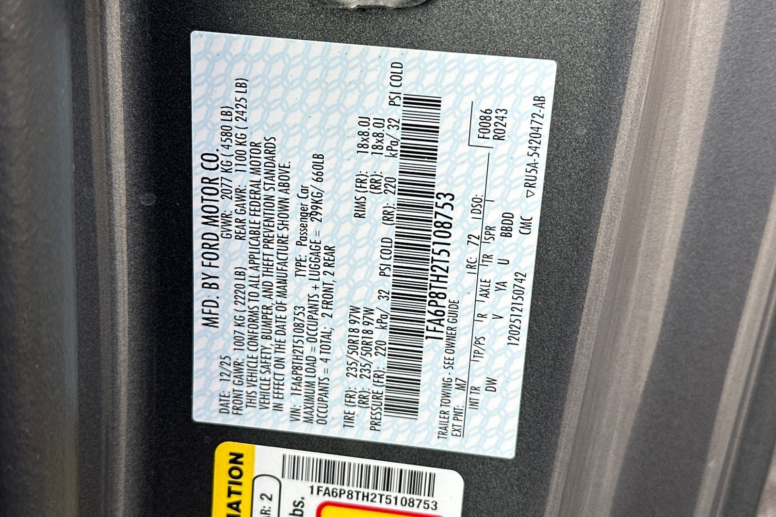 2026 Ford Mustang EcoBoost