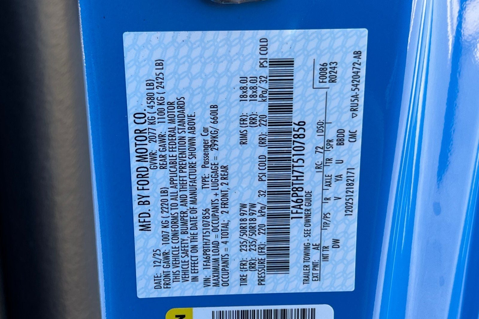 2026 Ford Mustang EcoBoost