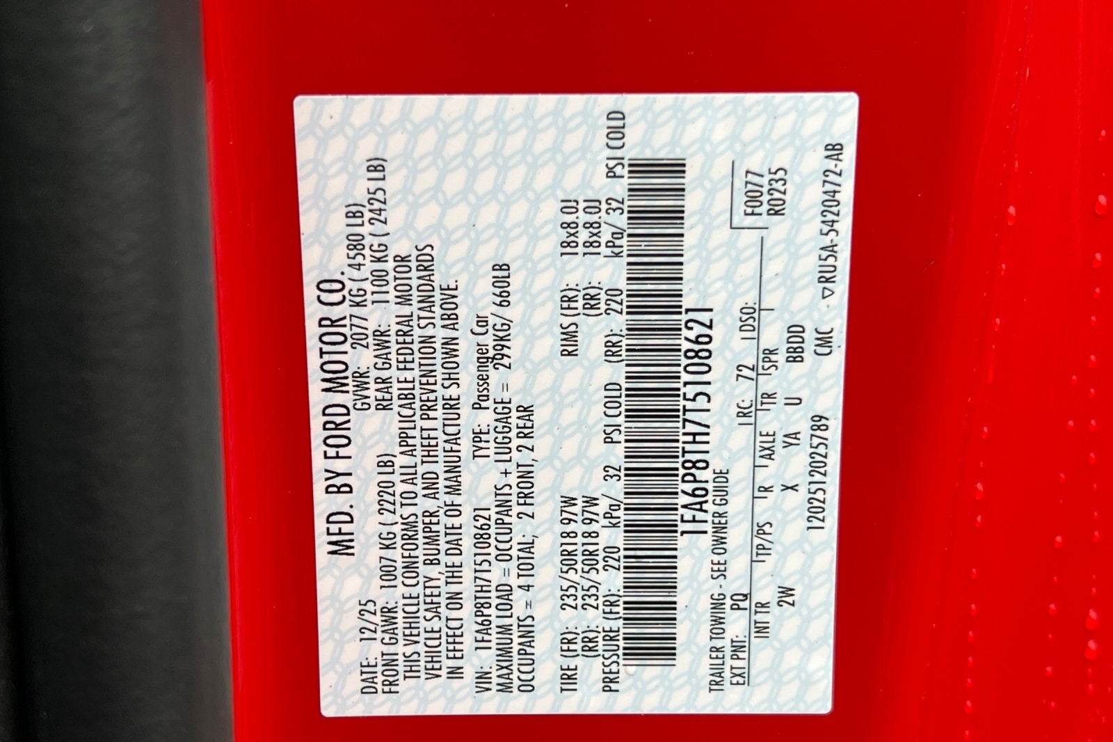 2026 Ford Mustang EcoBoost