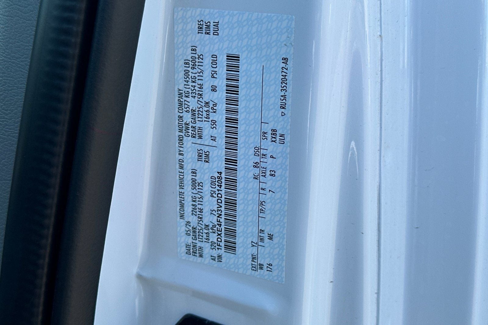 2027 Ford E-450SD Base DRW
