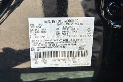 2025 Ford Explorer ST-Line