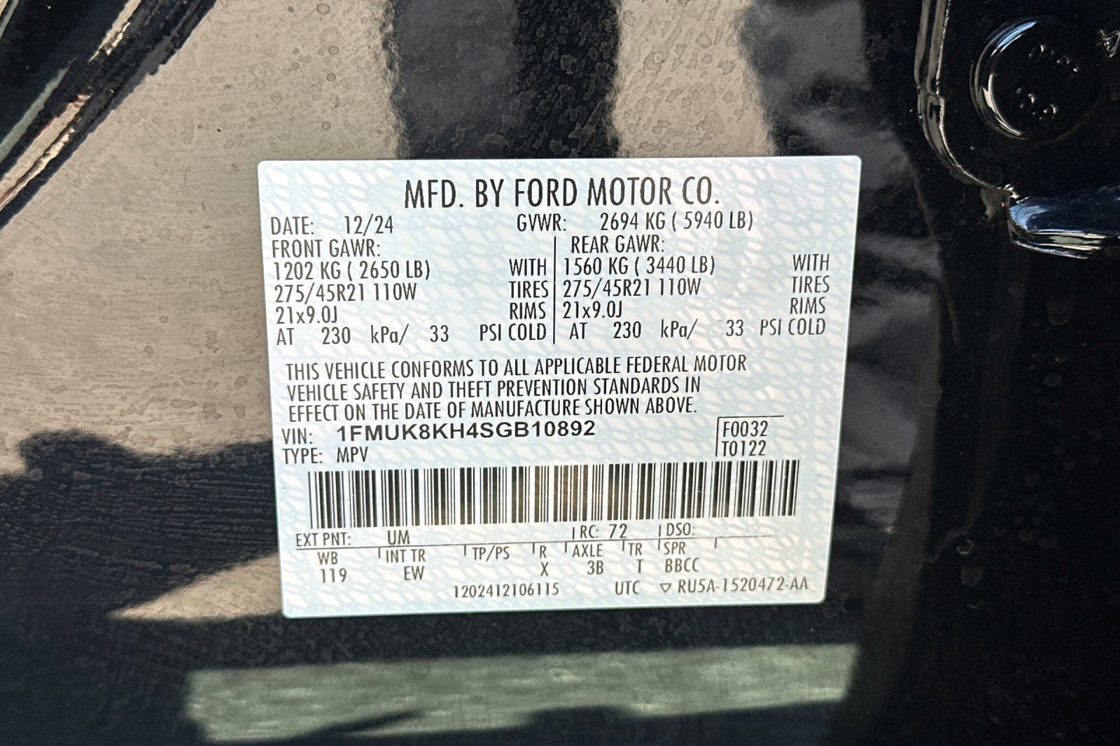 2025 Ford Explorer ST-Line