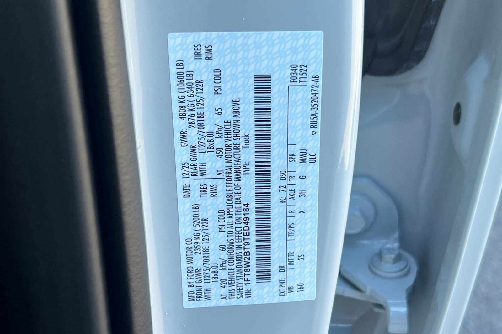 2026 Ford F-250SD XLT 160 WB