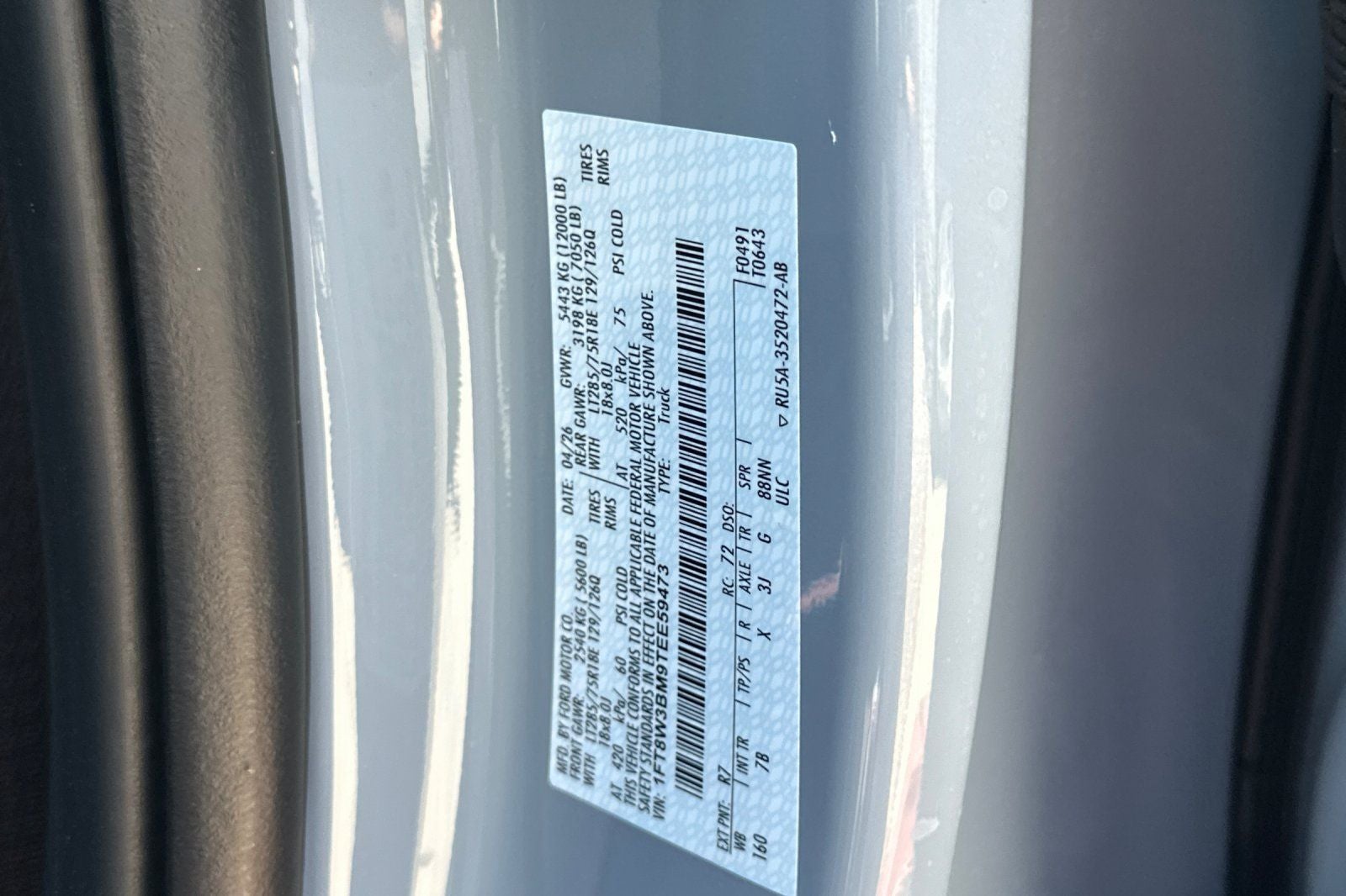 2026 Ford F-350SD Platinum 160 WB