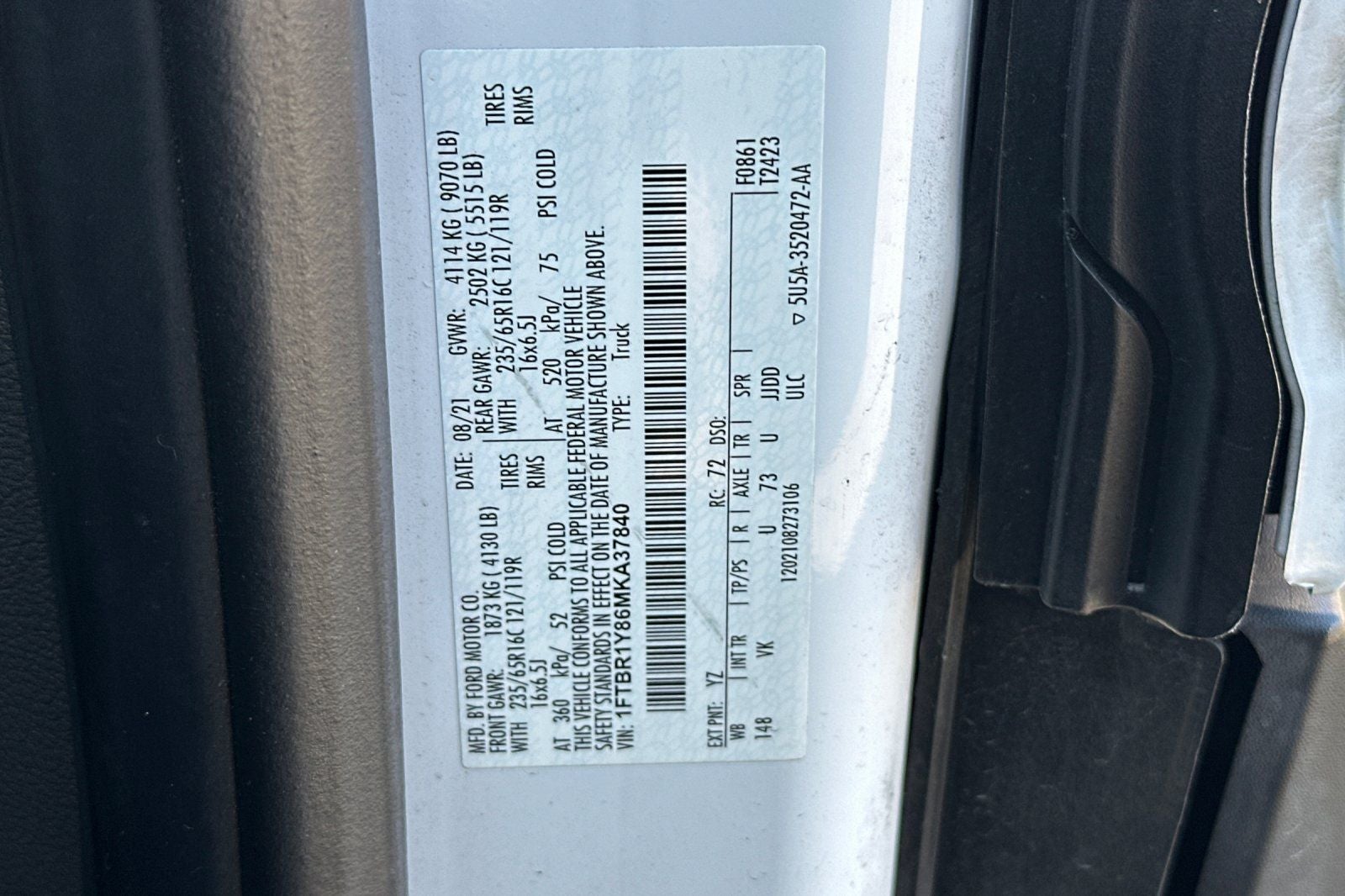 2021 Ford Transit-250 Base