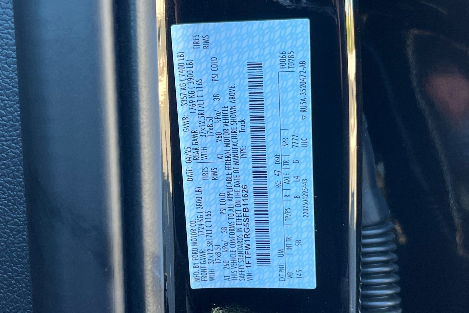 2025 Ford F-150 Raptor