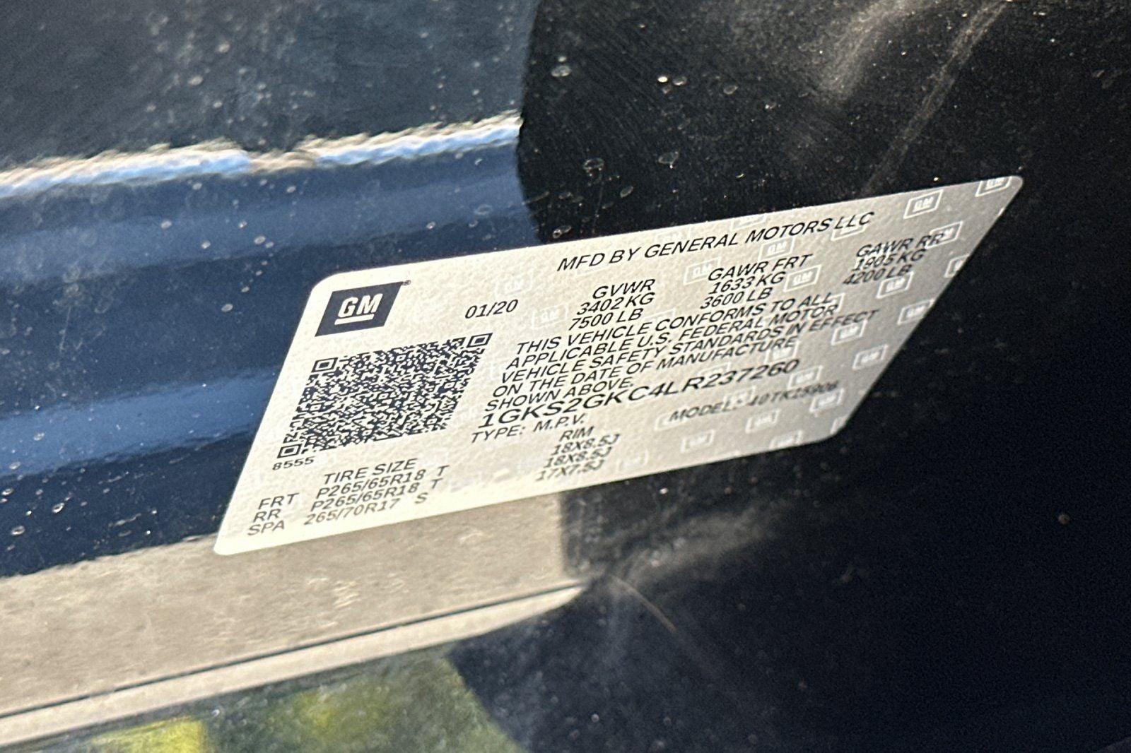 2020 GMC Yukon XL SLT