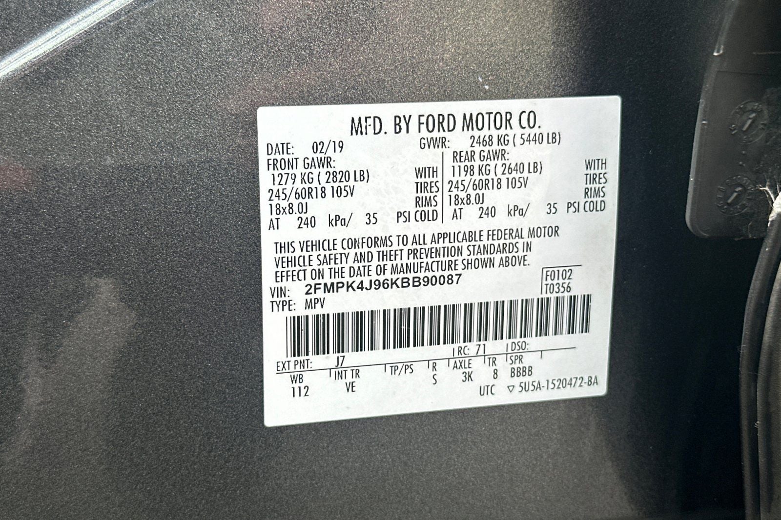 2019 Ford Edge SEL