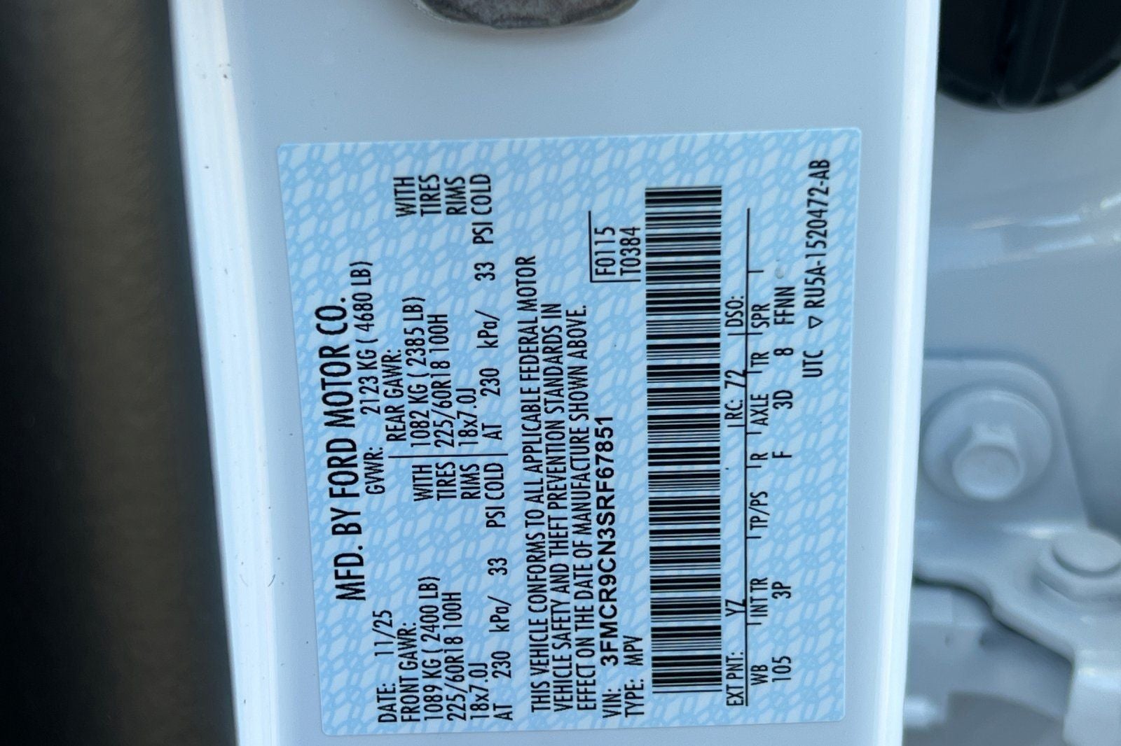 2025 Ford Bronco Sport Outer Banks