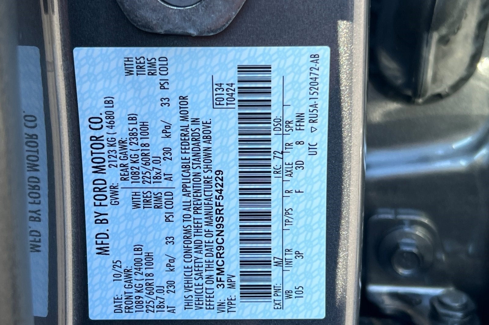 2025 Ford Bronco Sport Outer Banks