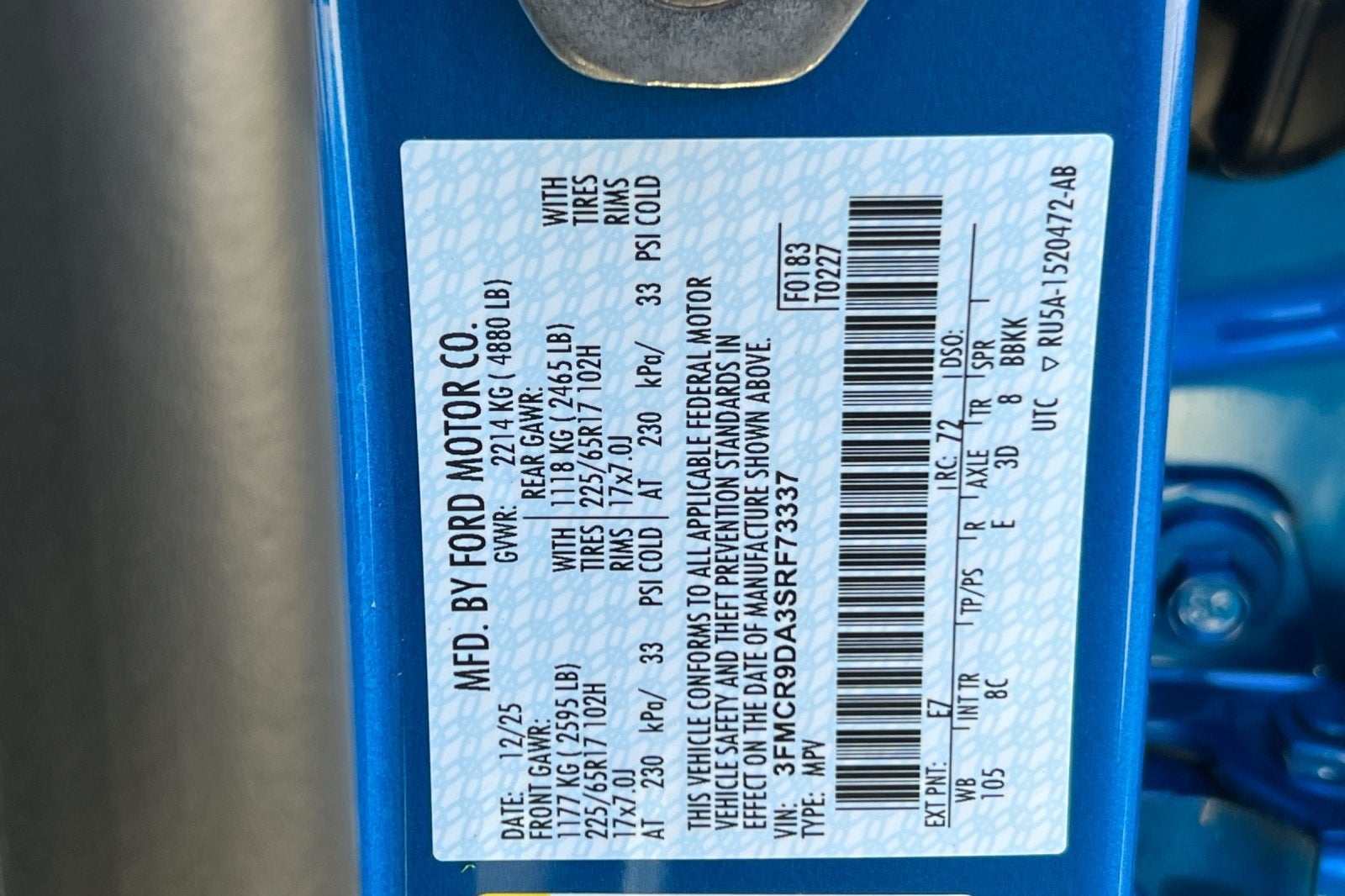 2025 Ford Bronco Sport Badlands