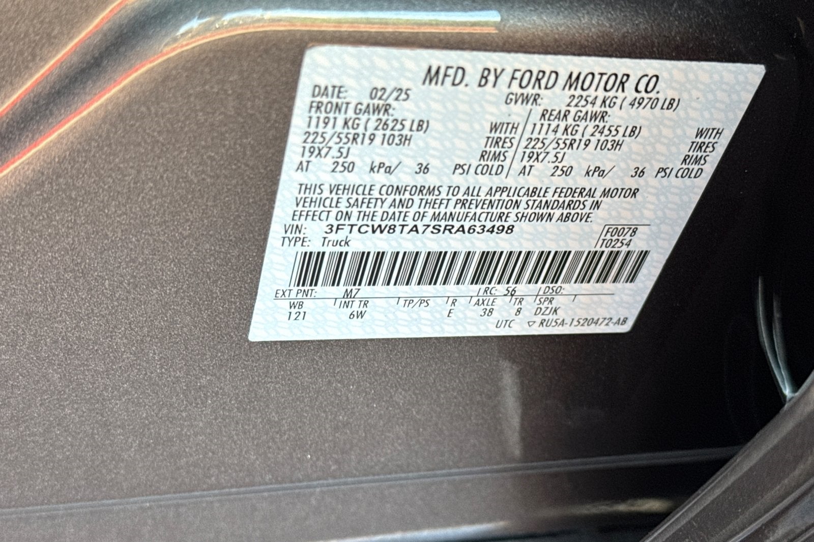 2025 Ford Maverick Lobo Standard