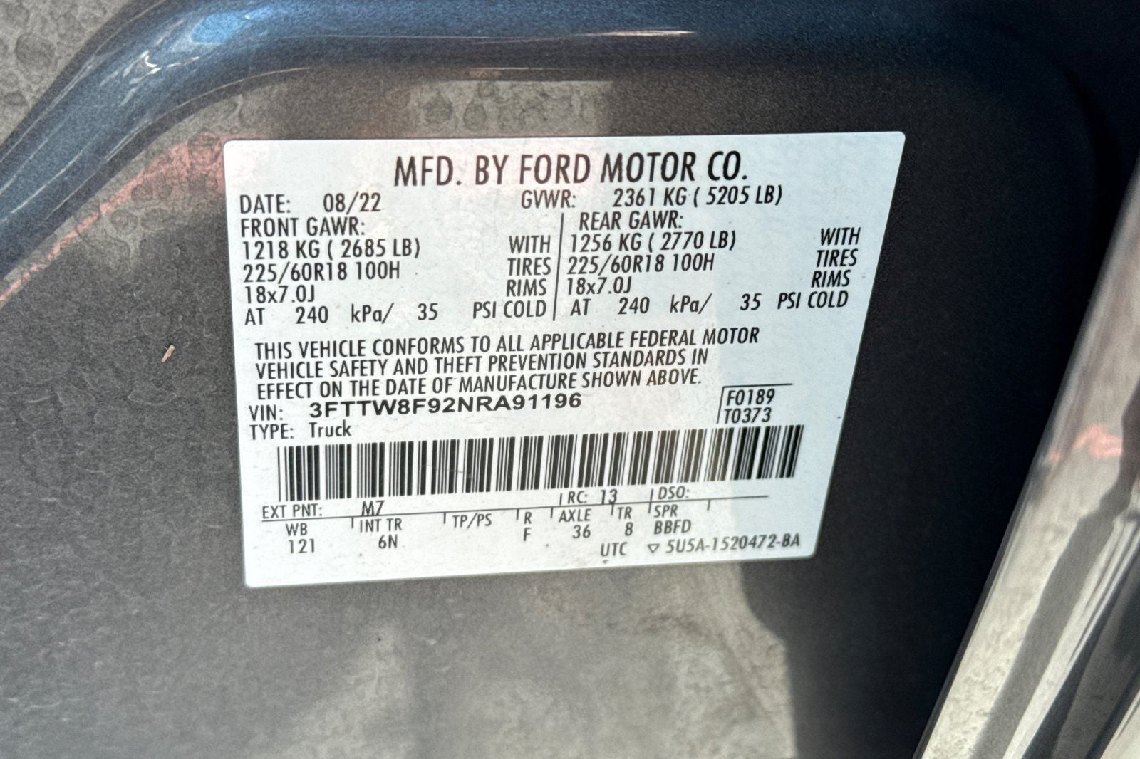2022 Ford Maverick Lariat