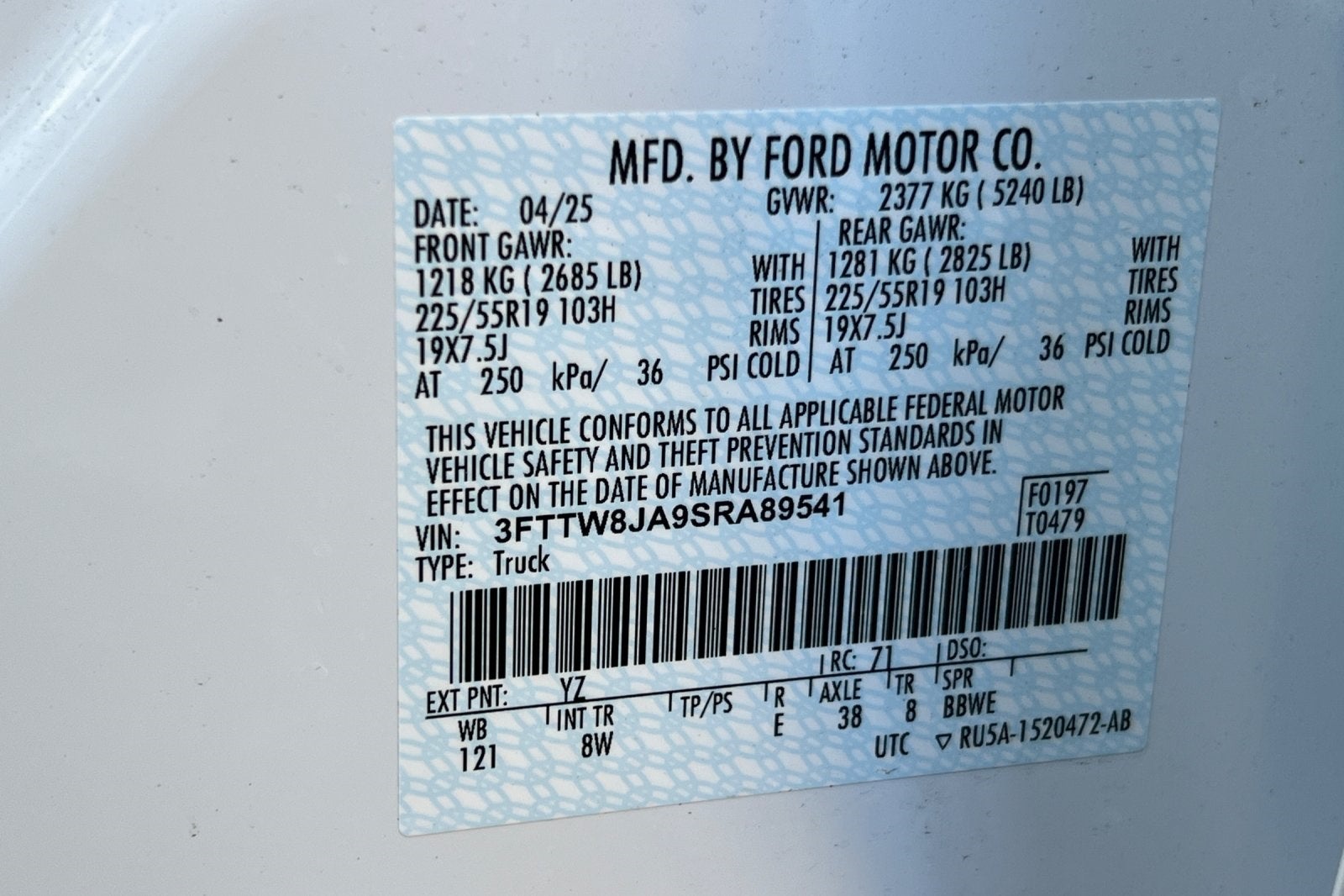 2025 Ford Maverick XLT