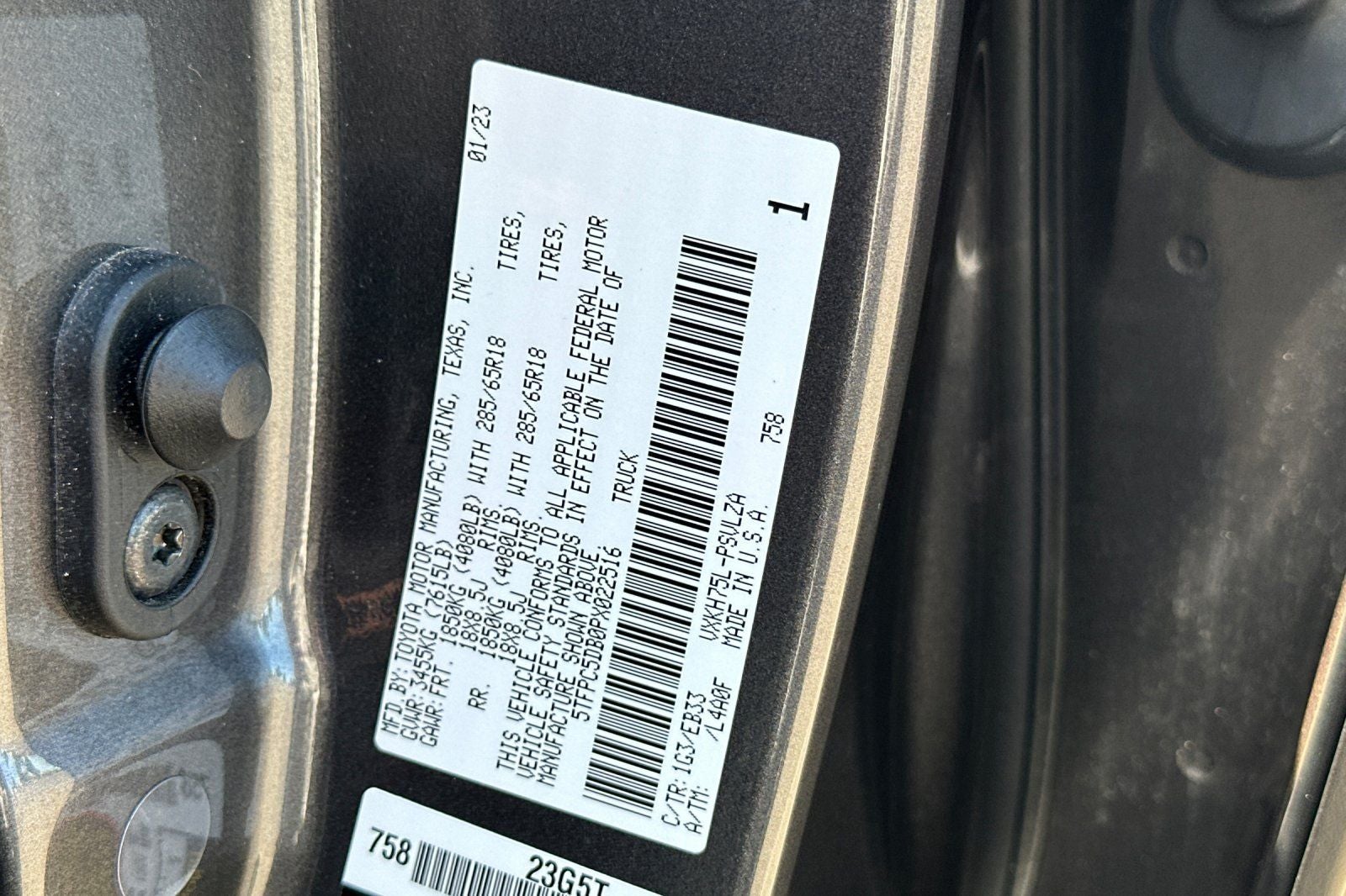 2023 Toyota Tundra Hybrid TRD Pro