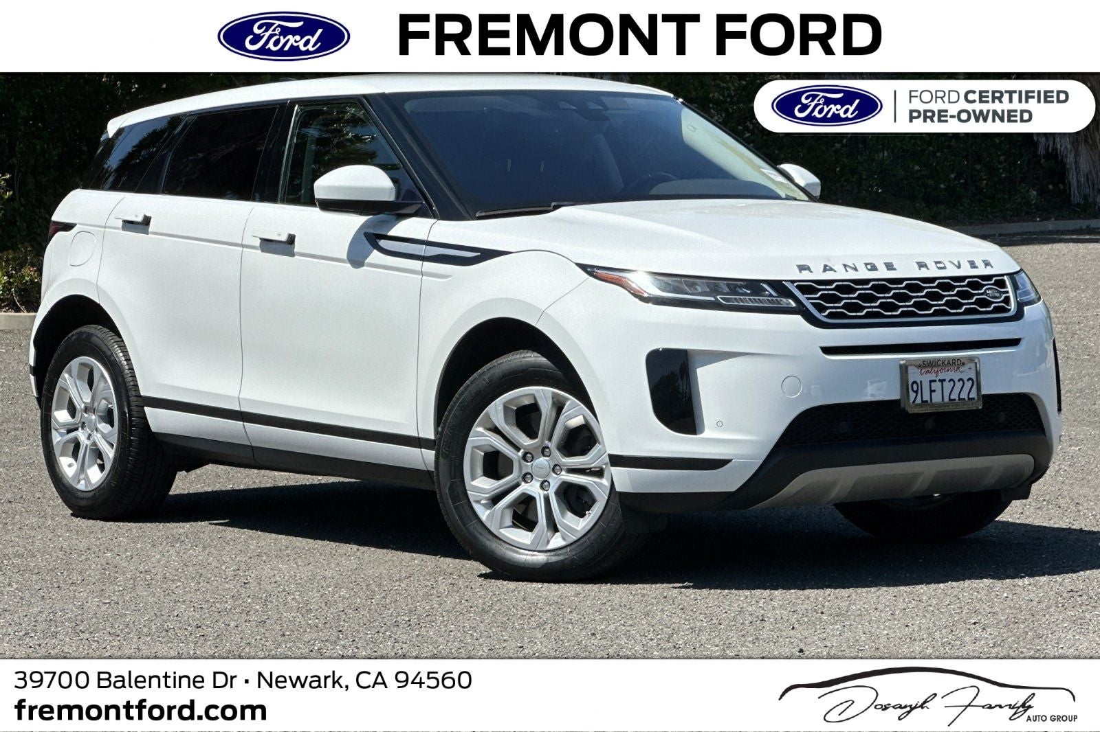2020 Land Rover Range Rover Evoque S